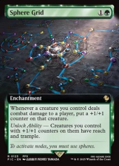 Sphere Grid Final Fantasy Commander decks Bordless